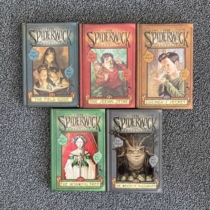 The spiderwick chronicles 5 book series